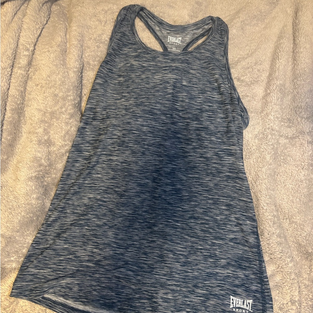 Everlast Women's Heathered Navy Tank Top